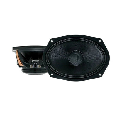 Diamond Audio 1998-2013 Harley Davidson Cut-In Lid Kit with MS69NEO (4Ω) - MS694NEOLK13