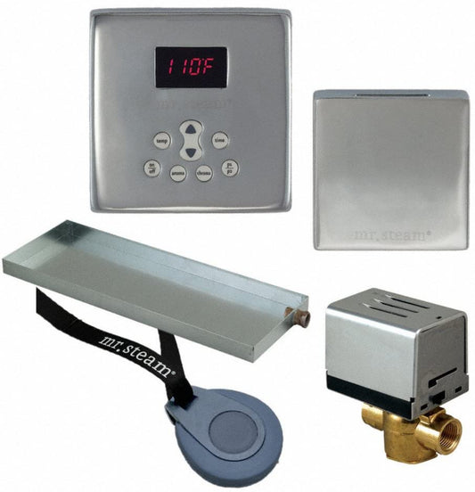 Mr. Steam Butler 2 Package Round Matte Black - MSBUTLER2SQ-MB