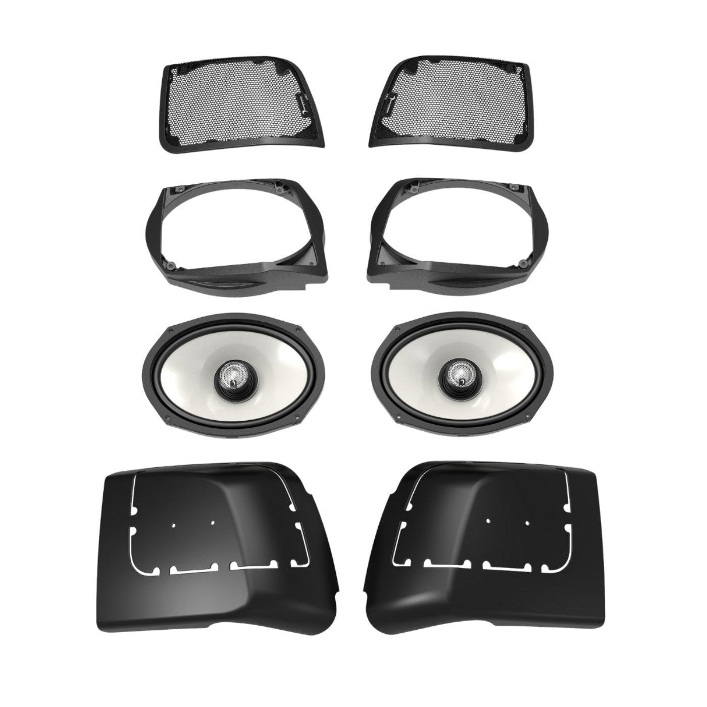 Diamond Audio 2014-2023 Harley Davidson Cut In Lid Kit with HXM69F4 (4Ω) Speakers -  MSHXM694LK