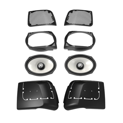 Diamond Audio 2014-2023 Harley Davidson Cut In Lid Kit with HXM69F4 (4Ω) Speakers -  MSHXM694LK