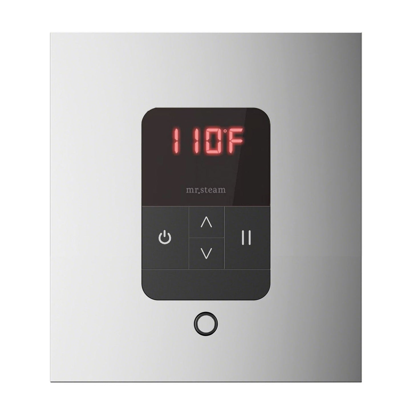 Mr. Steam iTempo Square Steam Shower Control in Polished Chrome - MSITEMPOSQ-PC