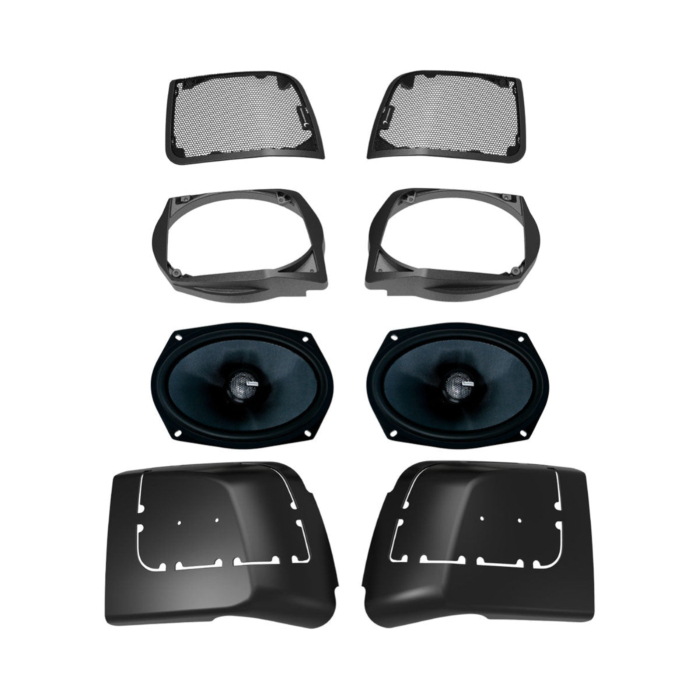 Diamond Audio 2014-2023 Harley Davidson Cut In Lid Kit with MS69CX (4Ω) Speaker - MSMS694LK