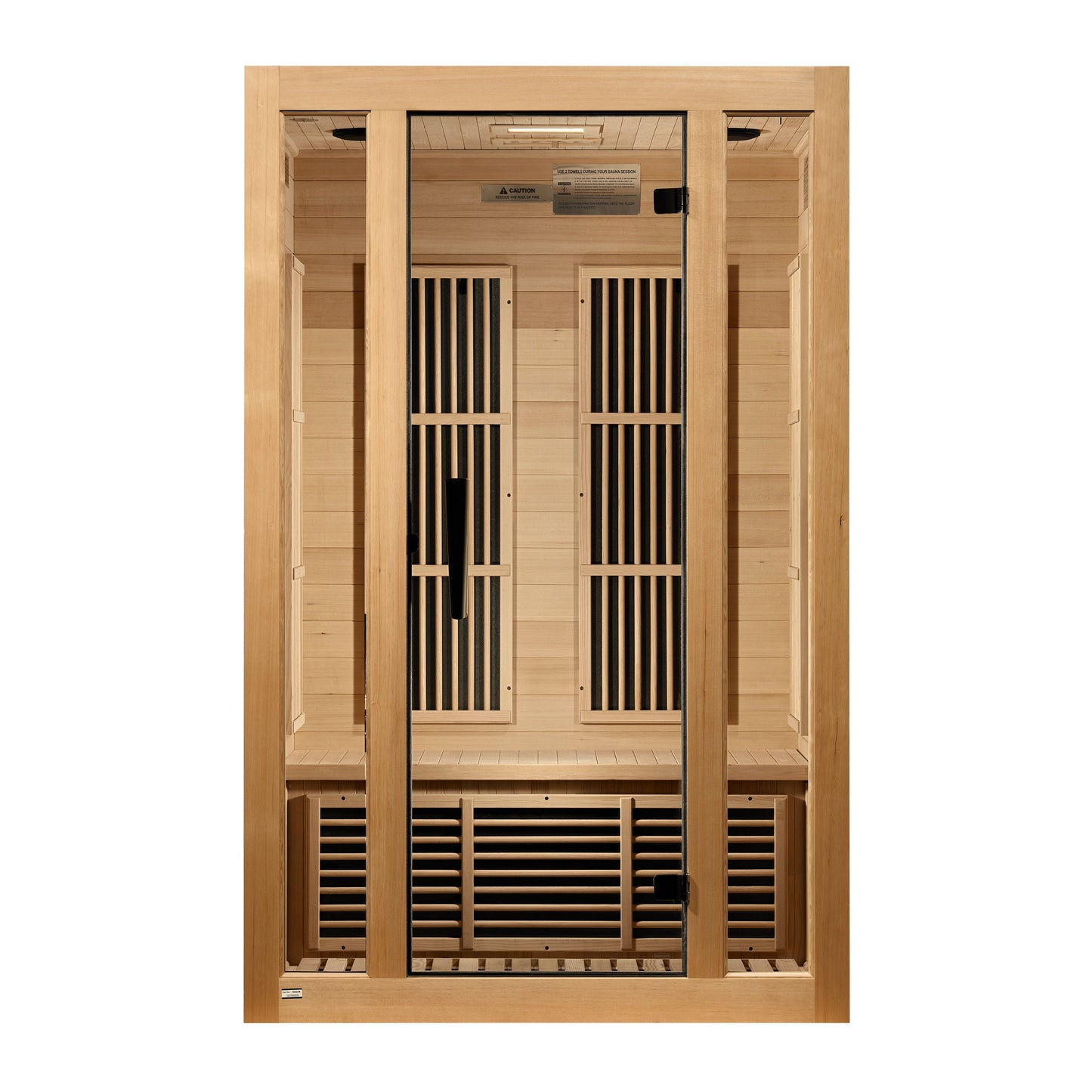 Golden Designs "Seattle" 2 Person Low EMF FAR IR Sauna  - MX-J206-01