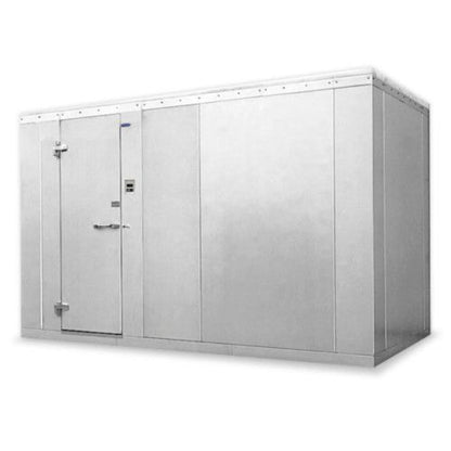 Nor-Lake Fast Trak 7' Wide (Door Side) Remote Outdoor Walk-In Cooler-Freezer Combo 8'7" H - NL71287ODCOMBO