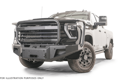 2025 Chevy Silverado 2500HD Overland Adventure Kit -  Fab Fours + Warn Winch + Truxedo Rack + ARB Rooftop Tent