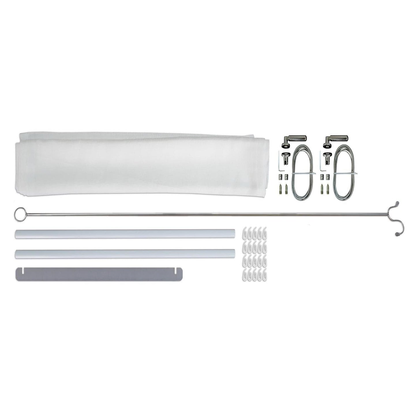 Palram - Canopia | Patio Cover Blinds 10x18 ft - White - HG1073