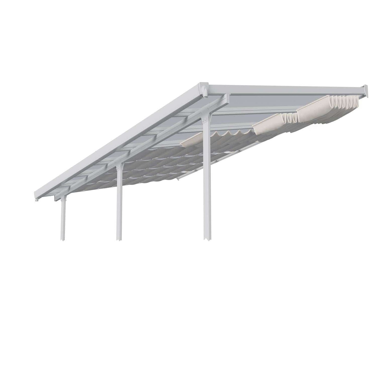 Palram - Canopia | Patio Cover Blinds 10x20 ft - White - HG1074
