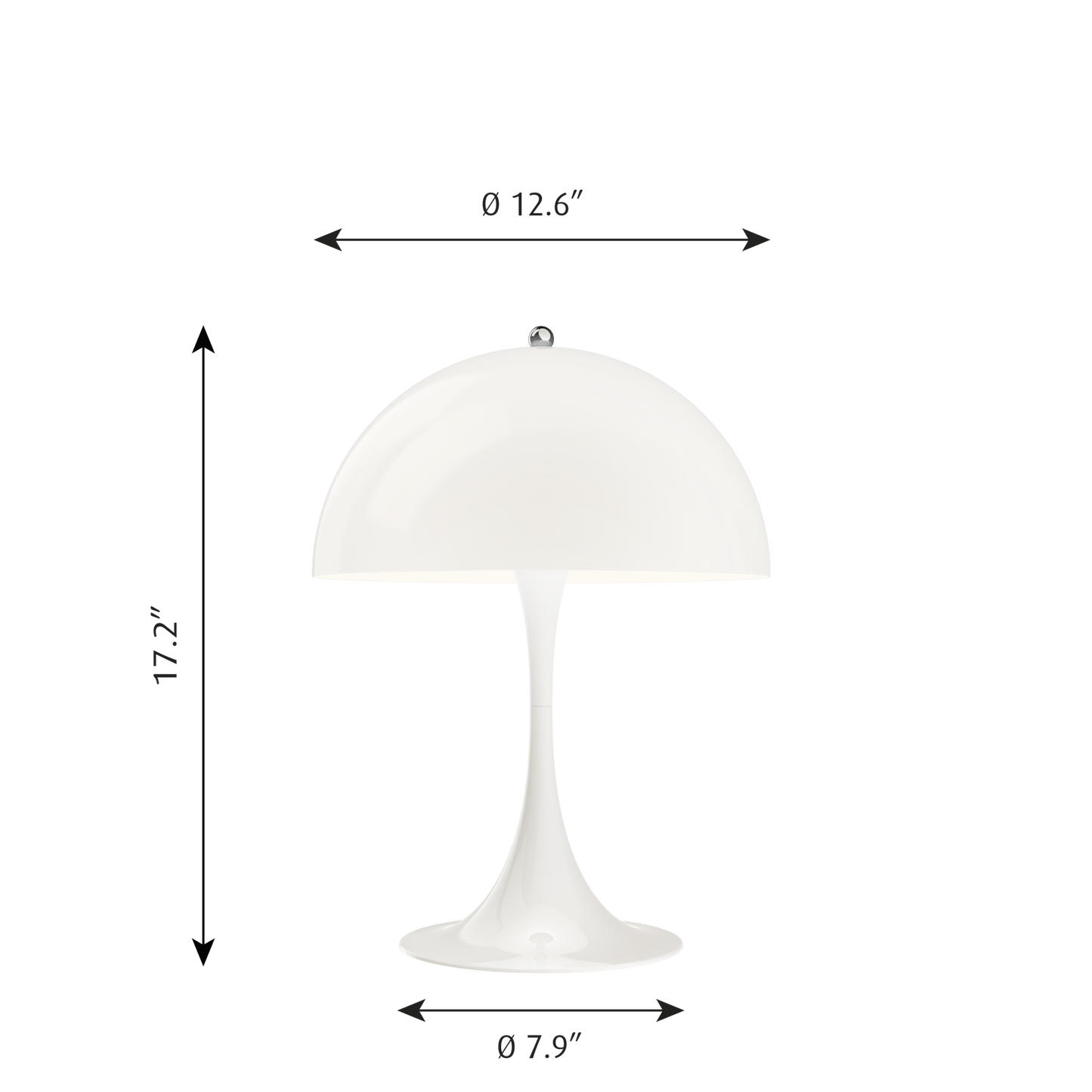 Louis Poulsen Panthella 320 Table Lamp - 5744918000