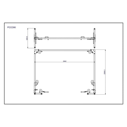 Dynamic Body Solid Powerline PCCO90X Cable Crossover Machine - PCCO90X