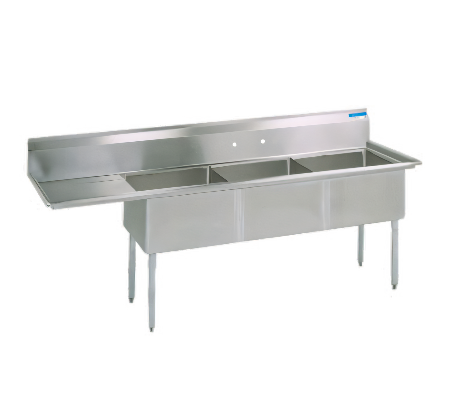 BK Resources BKS-3-15-14-15L Compartment Sinks - BKS-3-15-14-15L