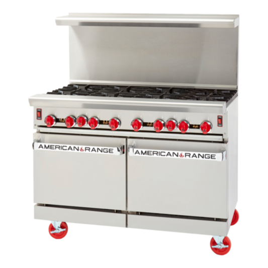 American Range  Gas Ranges - ARGF-8-DSB