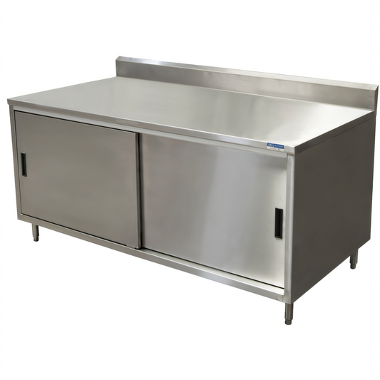 BK Resources CSTR5-3648S Stainless Steel Prep Tables - CSTR5-3648S