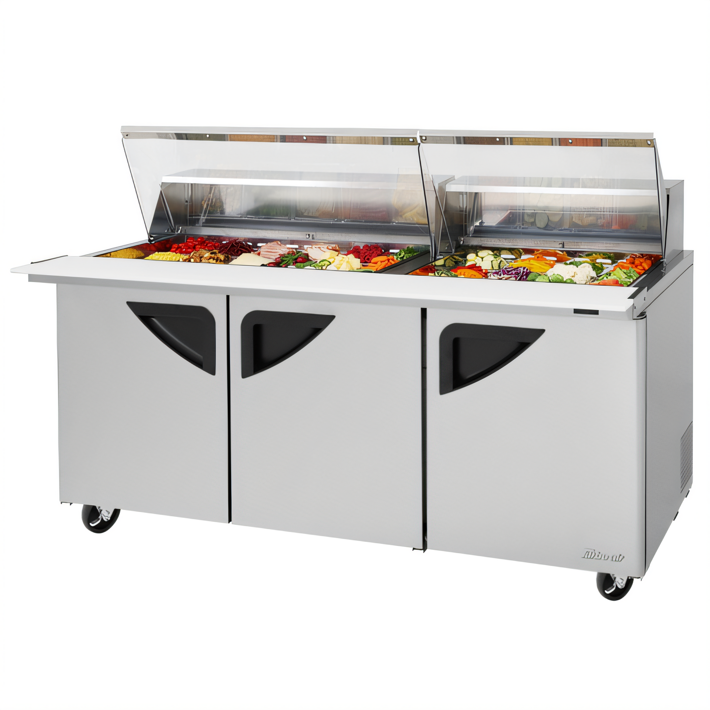 Turbo Air TST-72SD-30-N-CL Super Deluxe Refrigerated Prep Tables - TST-72SD-30-N-CL