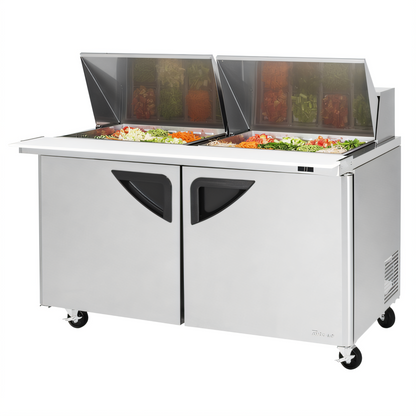 Turbo Air TST-60SD-24-N Super Deluxe Refrigerated Prep Tables - TST-60SD-24-N