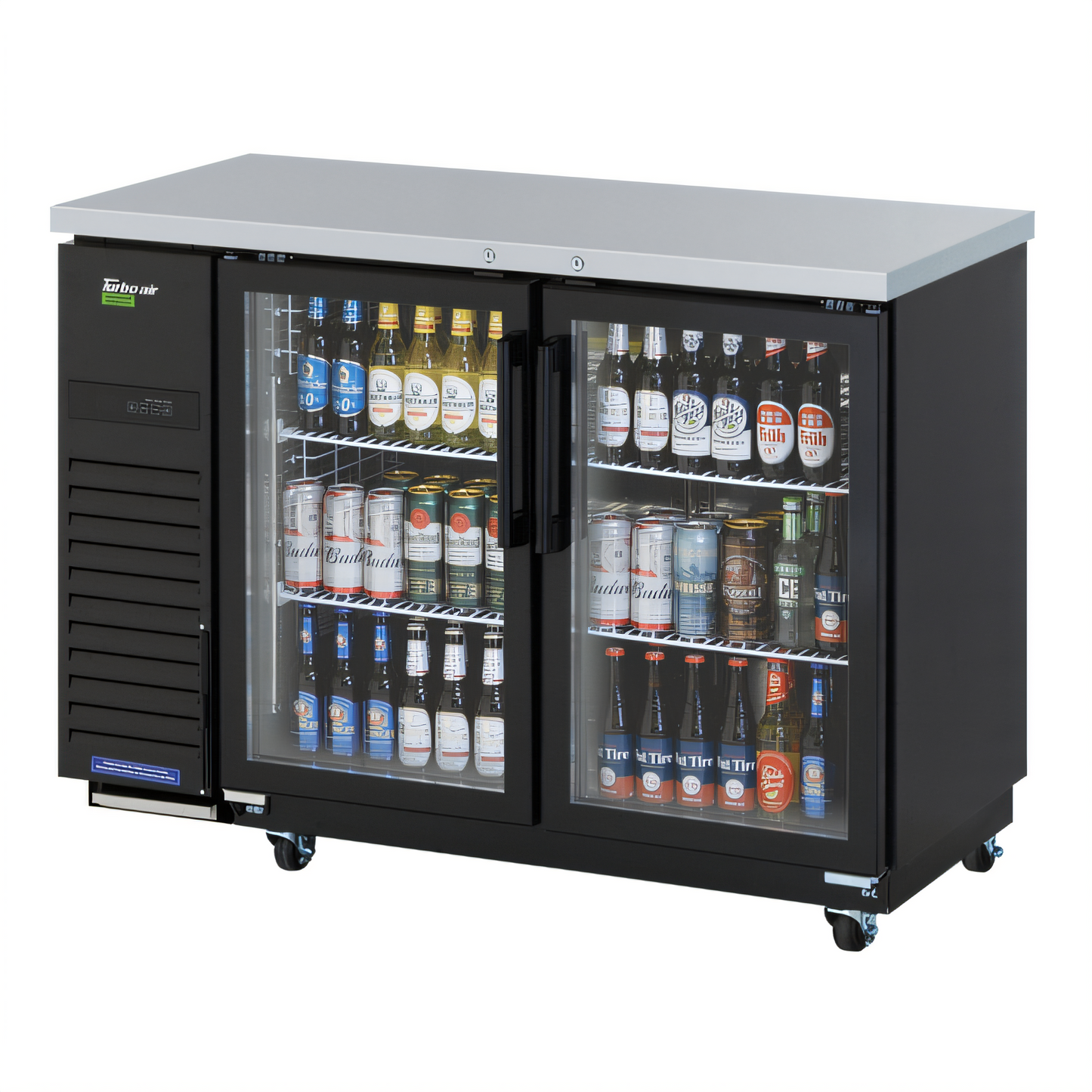 Turbo Air TBB-24-48SGD-N Super Deluxe Back Bar Coolers - TBB-24-48SGD-N