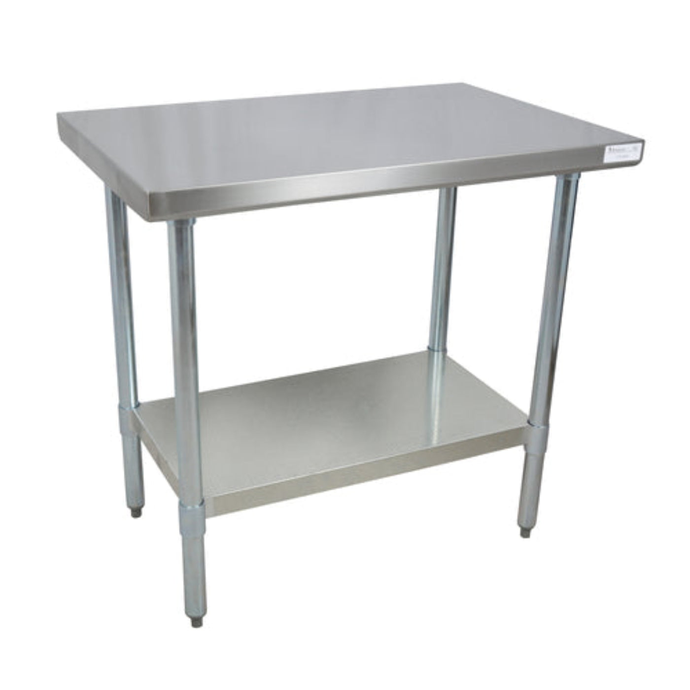 BK Resources QVT-7230 Stainless Steel Prep Tables