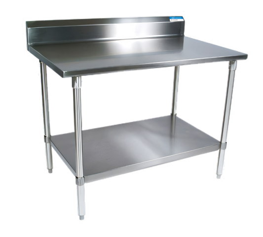 BK Resources VTTR5-3624 Stainless Steel Prep Tables - VTTR5-3624