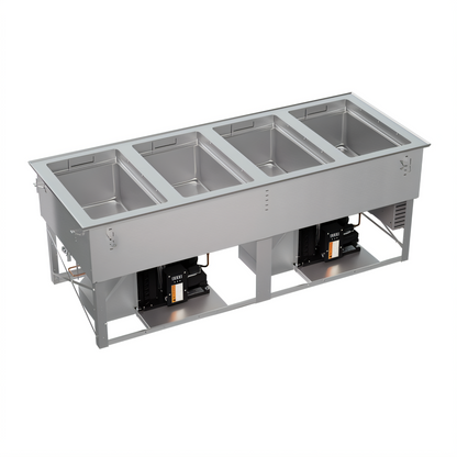 Vollrath FC-HCF-04208-AD-FF Steam Tables & Food Wells - FC-HCF-04208-AD-FF