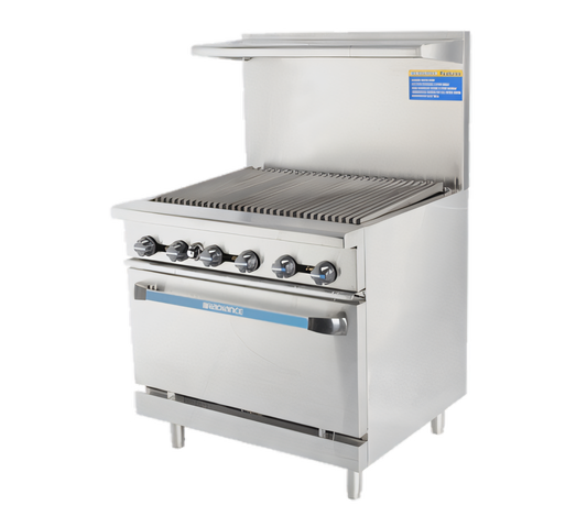 Turbo Air TAR-36RB Radiance Gas Ranges - TAR-36RB