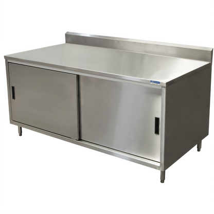 BK Resources CSTR5-2472S Stainless Steel Prep Tables - CSTR5-2472S