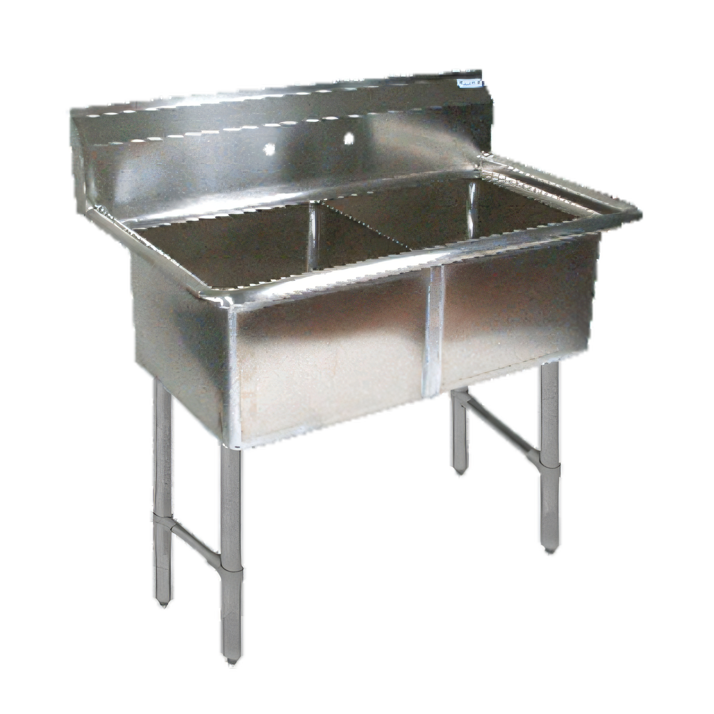 BK Resources BKS6-2-24-14S Compartment Sinks - BKS6-2-24-14S