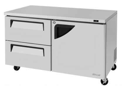 Turbo Air TUF-60SD-D2R-N Super Deluxe Undercounter & Worktop Refrigeration - TUF-60SD-D2R-N