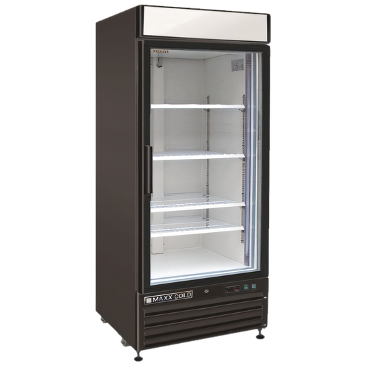 Maxximum Maxx Cold Glass Door Merchandisers - MXM1-16FBHC