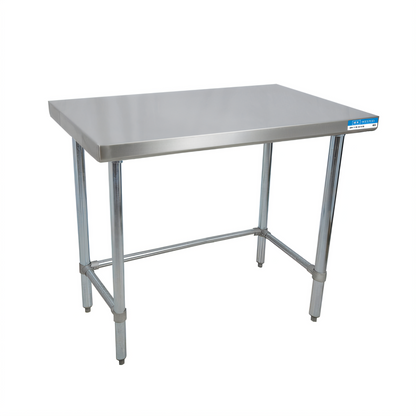 BK Resources CVTOB-6024 Stainless Steel Prep Tables - CVTOB-6024