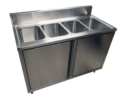 BK Resources Compartment Sinks - CSTR5-4-1014H