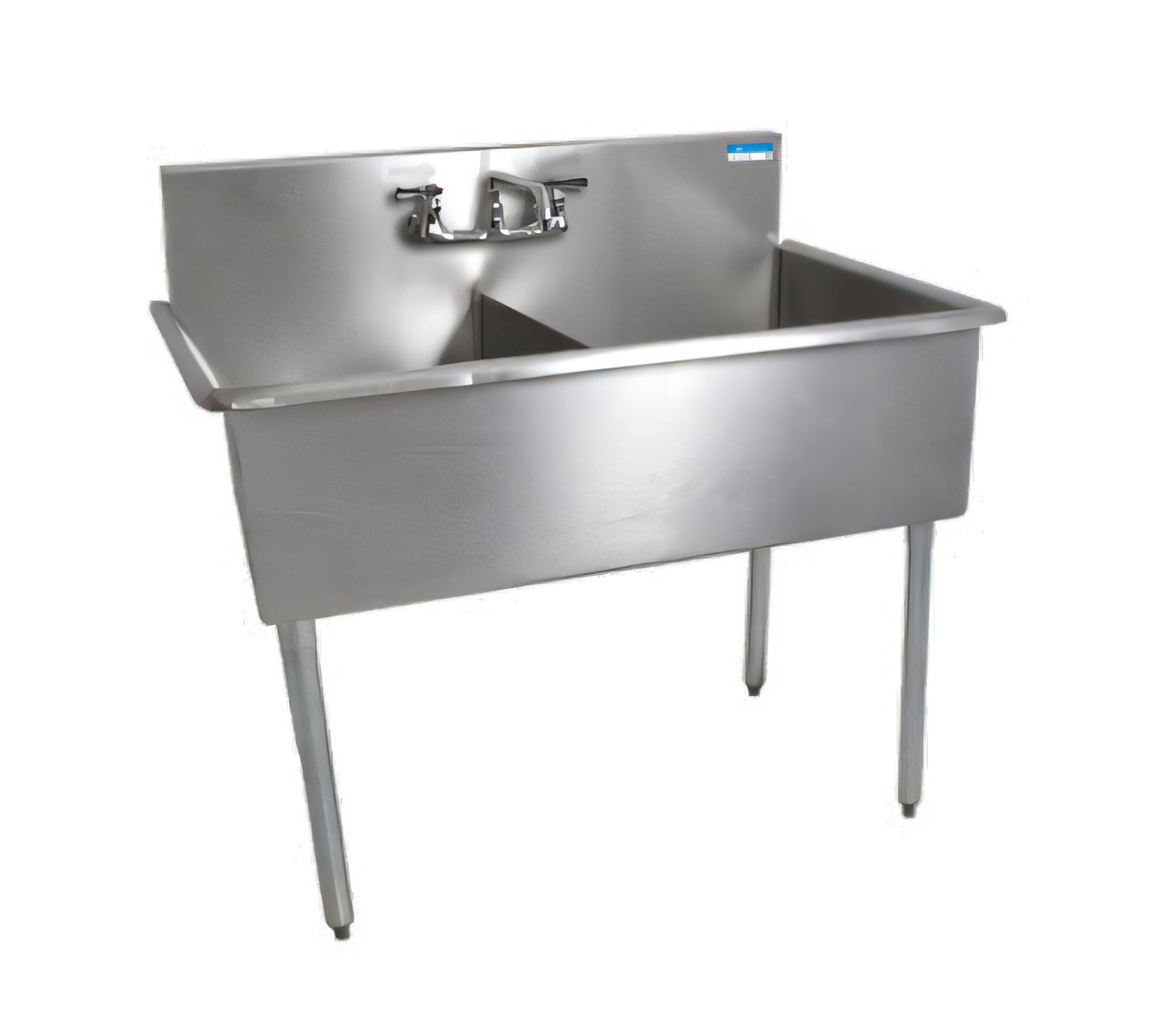 BK Resources BK8BS-2-1821-12 Compartment Sinks - BK8BS-2-1821-12