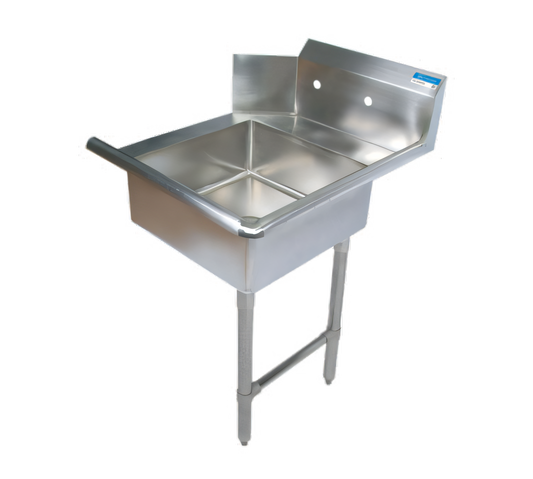 BK Resources BKSDT-36-R-SS Compartment Sinks - BKSDT-36-R-SS