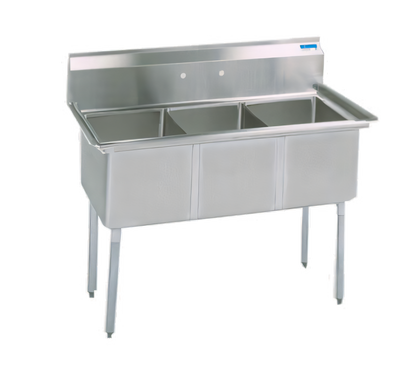 BK Resources BKS-3-15-14 Compartment Sinks - BKS-3-15-14