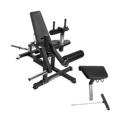 Bells Of Steel Legacy Leg Extension / Hamstring Curl Machine - Plate Loaded - PLELC-MA-SET