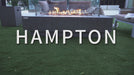 Elementi Hampton Fire Table Light Gray