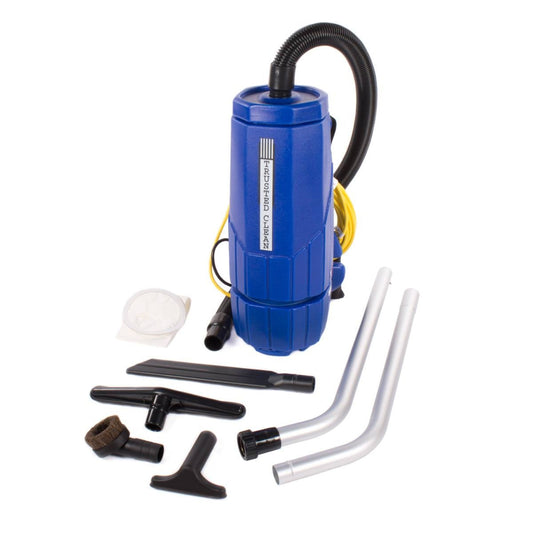 Trusted Clean 6 Qt. Backpack Vacuum w/ 5 Piece Tool Kit - SAN-70-2001-PAC
