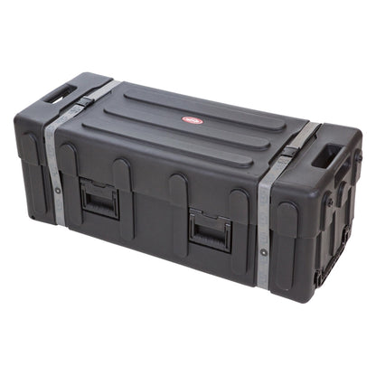 SKB Drum Hardware Case with Wheels, Durable Polyethylene Mobile Storage, Black - 420620
