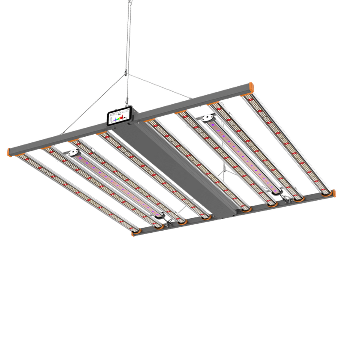 Medic Grow 3 Channel Control Spectrum X LED Grow Light - 880 Watts, 110-277V, Spectrum Tunable, Daisy Chain, Timer, Dimming, UV+IR