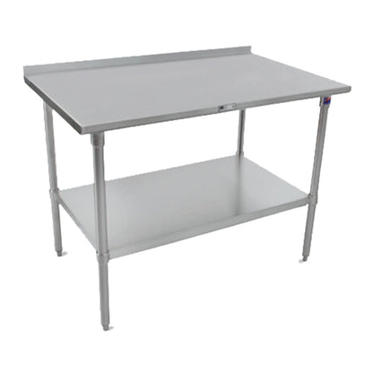 John Boos ST6R1.5-3648SSK Stainless Steel 48" W x 36" D Work Table - JBST6R153648SSK