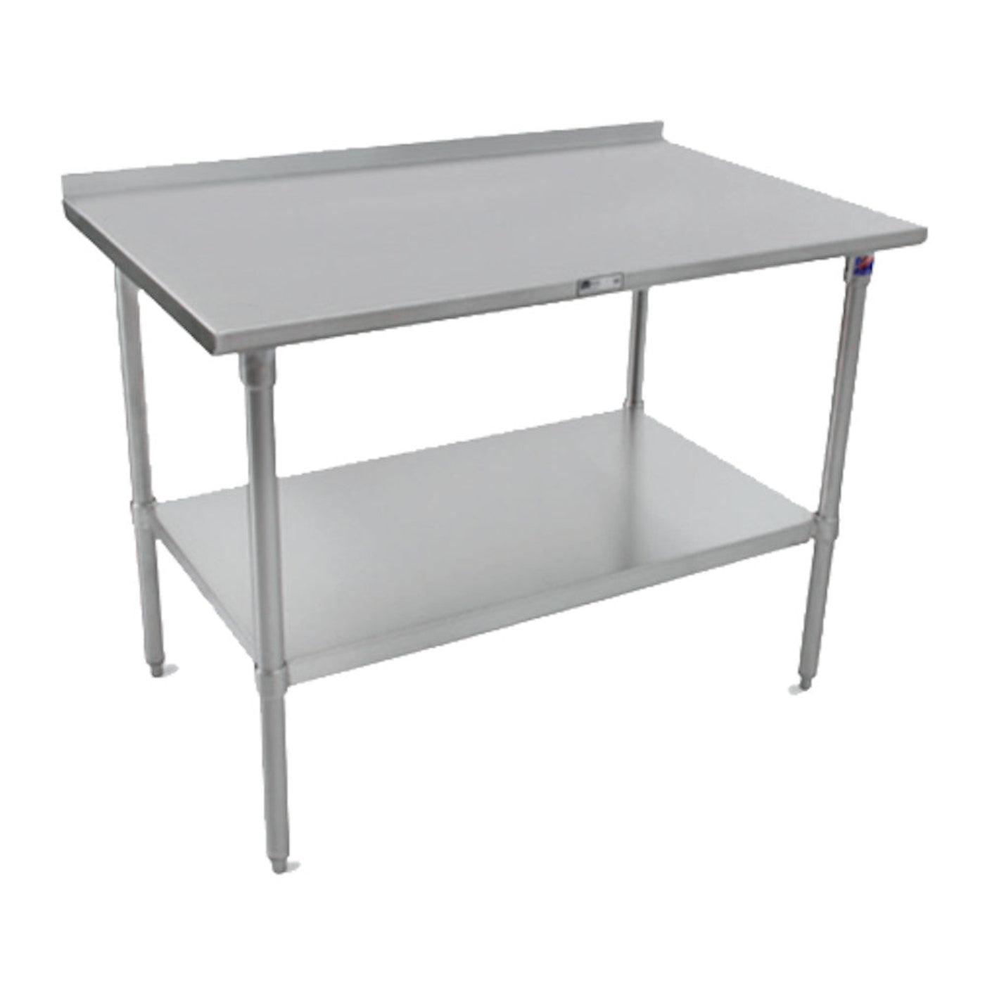 John Boos ST6R1.5-3660SSK Stainless Steel 60" W x 36" D Work Table - JBST6R153660SSK