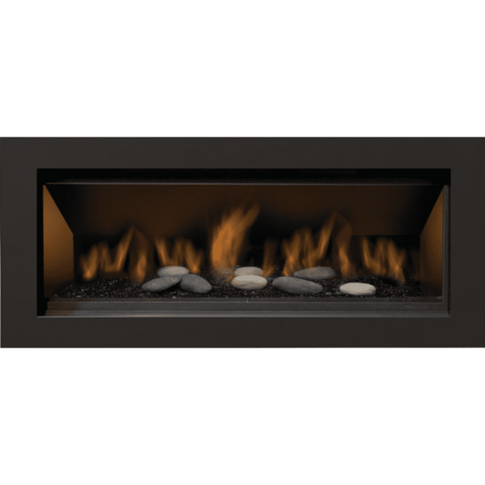 Sierra Flame " Natural Gas or Liquid Propane Direct Vent Linear Fireplace - BENNETT-45-LP
