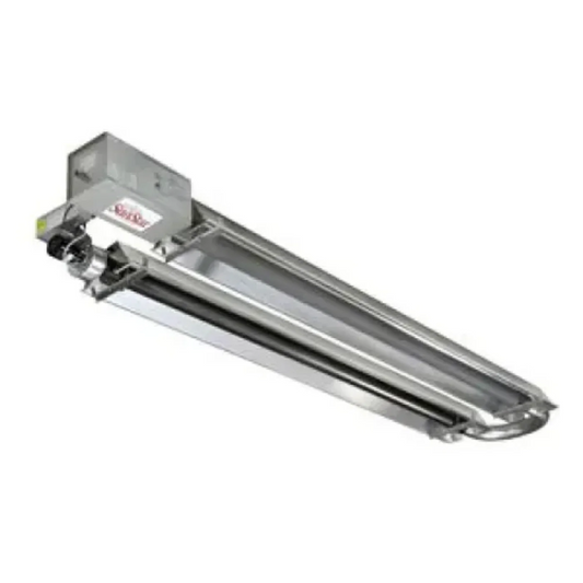 SunStar Industrial 150K BTU/50ft U Tube Heater/LP/Single Stage