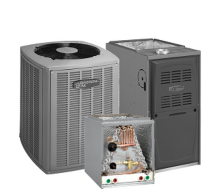 Armstrong Air 4 Tons Gas Heat Upflow Air Conditioner System - 20 SEER - 4SCU20LX148P / A80US2V090C20 / 1.841226