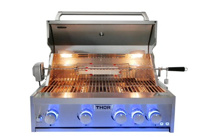 Thor Kitchen 6-Piece Outdoor Kitchen Propane Gas Grill Package - AP6-MK-RDLP