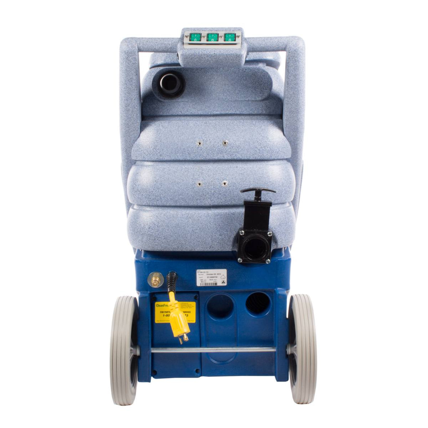 Trusted Clean 'Deluxe' Non-Heated 12-Gallon Box Extractor w/ 12" Wand & 25' Hose - TPL-12-100-CE-TCP