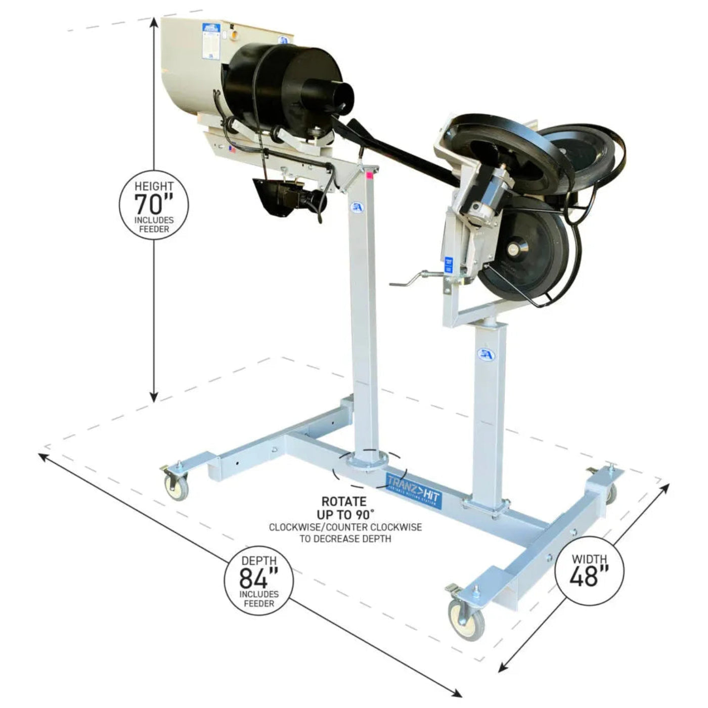 Adam Equipment Sports Attack TranzHit Frame for Junior Softball Hack Attack - 2381-9226-1