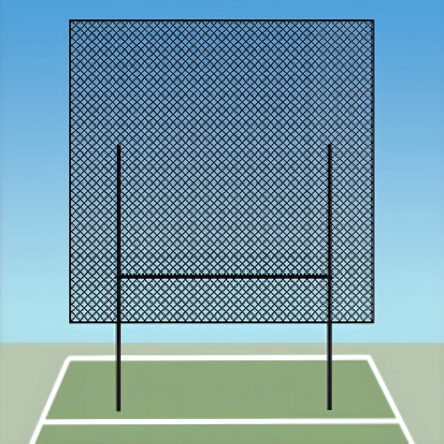 Trigon Sports 40 x 45 ft. Football Goal Post Net FGN4045
