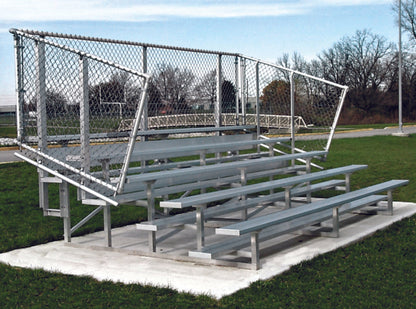 Trigon Sports 8 Row 15' Preferred Standard Aluminum Bleacher BL815SD - BL815SD