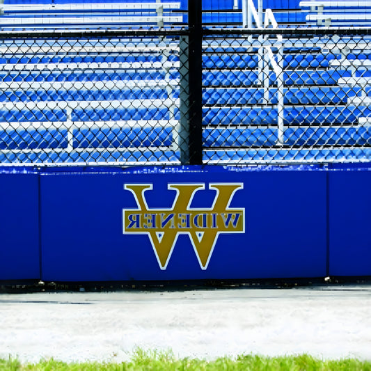 Trigon Sports BSPAD38L 3 x 8 ft. Standard Folding Backstop Padding with Graphics - BSPAD38L