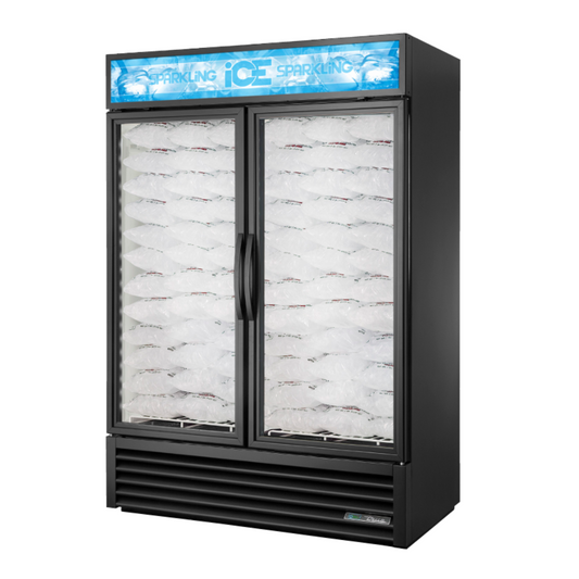 Adam Equipment  GDIM-49NT-HC~TSL01_BL Ice Merchandiser Two-section