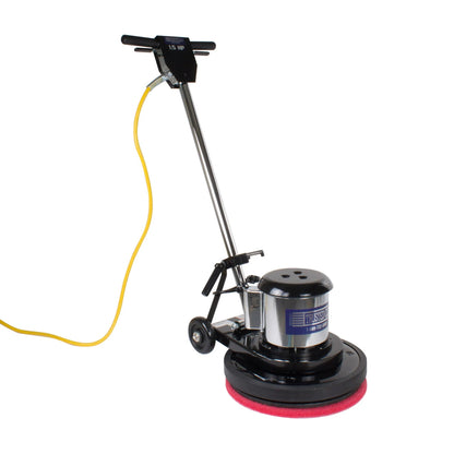 Trusted Clean Basic Carpet Scrubbing Package w/ 17" Floor Buffer, Carpet Brush & Bonnets - CPT-PACKAGE4